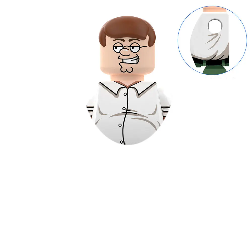 

DY533A-DY533E Comedy Animation Characters Mini Assembled Building Blocks Bricks Action Figures For Childrens Educational Toys