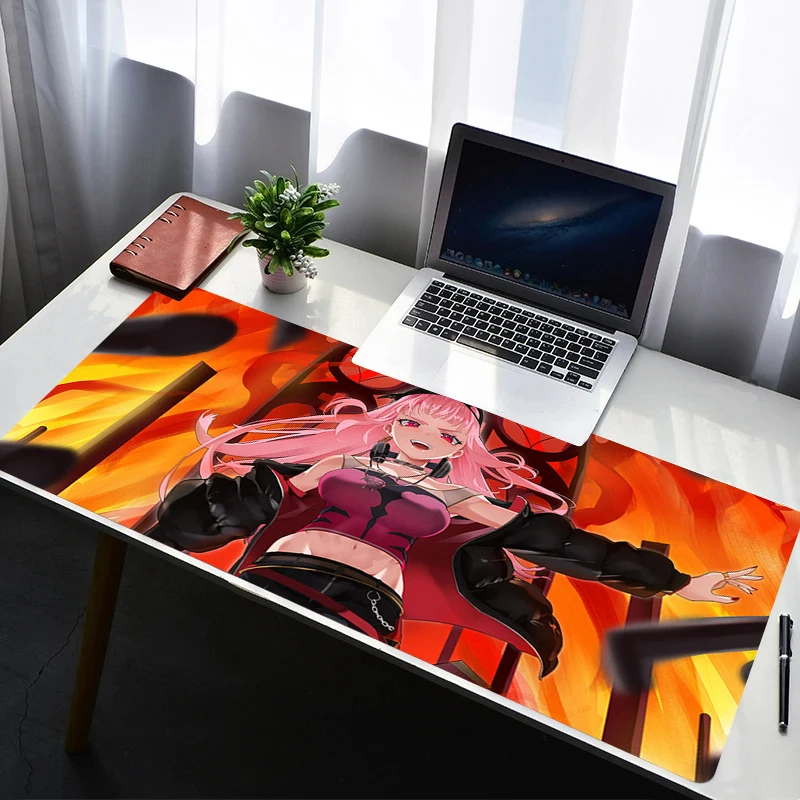 

Mouse Pad PC Accessories Mousepad Laptop Non Slip Extended Pad Hololive Mori Calliope Rubber Keyboard Pad Desk Gaming Mouse Mat