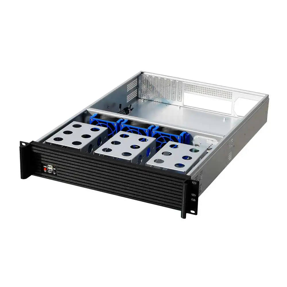 

Ready To Ship High Quality 2U Server Case E-Atx Computer Case 9Pcs Hdd Bays SGCC Steel COMPUTER ENCLOSURE Empty server chassis