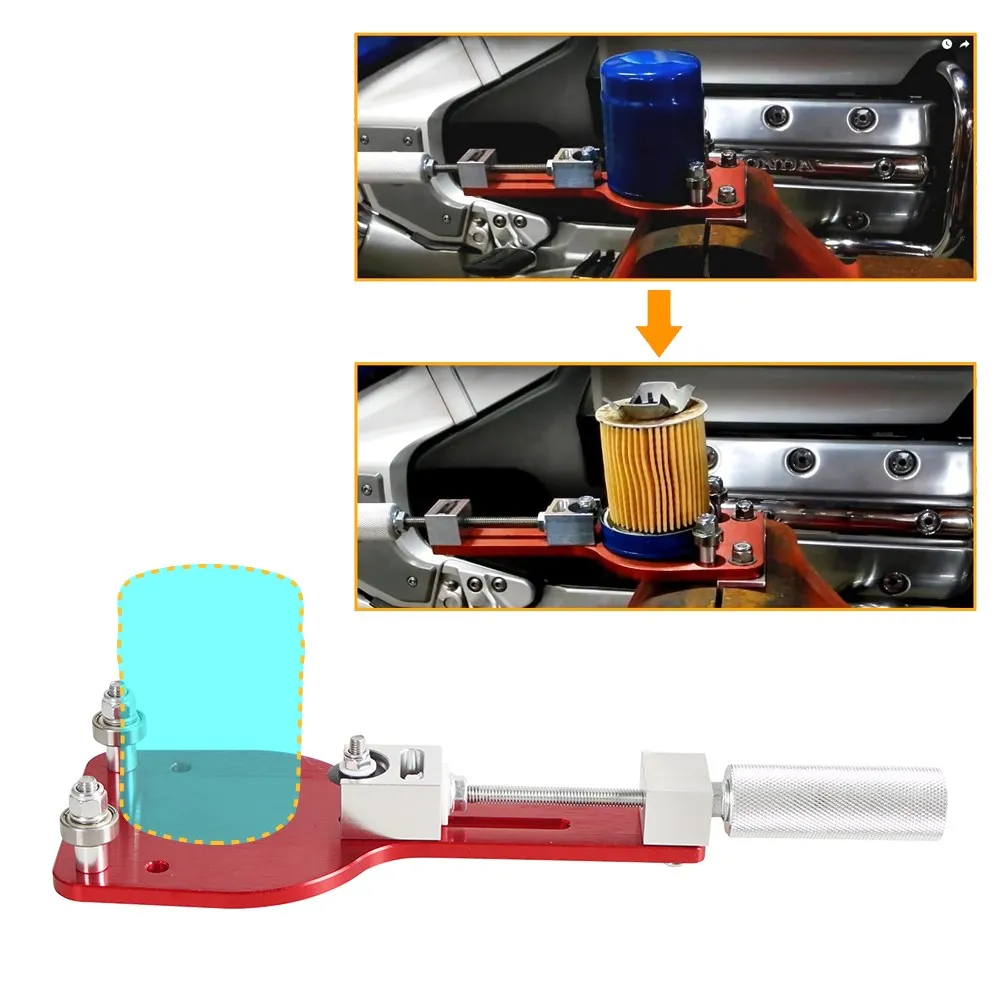 Aluminum Oil Filter Cutter Tool Adjustable Auto Cutting Car Accessories Fit For Range 2-3/8\