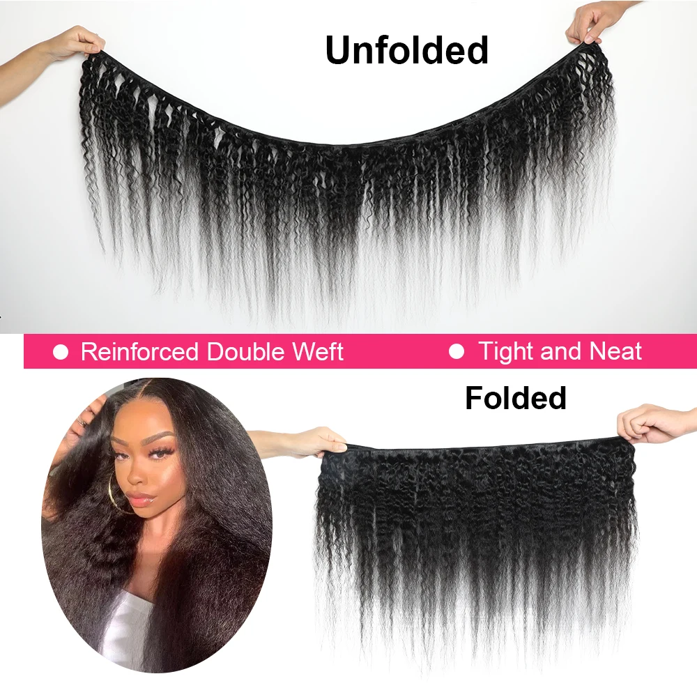 Megeen 12-32 дюйма, натуральные перуанские 100% человеческие волосы для наращивания, курчавые прямые волосы 1/3/4, двойные уточные волнистые волосы для женщин