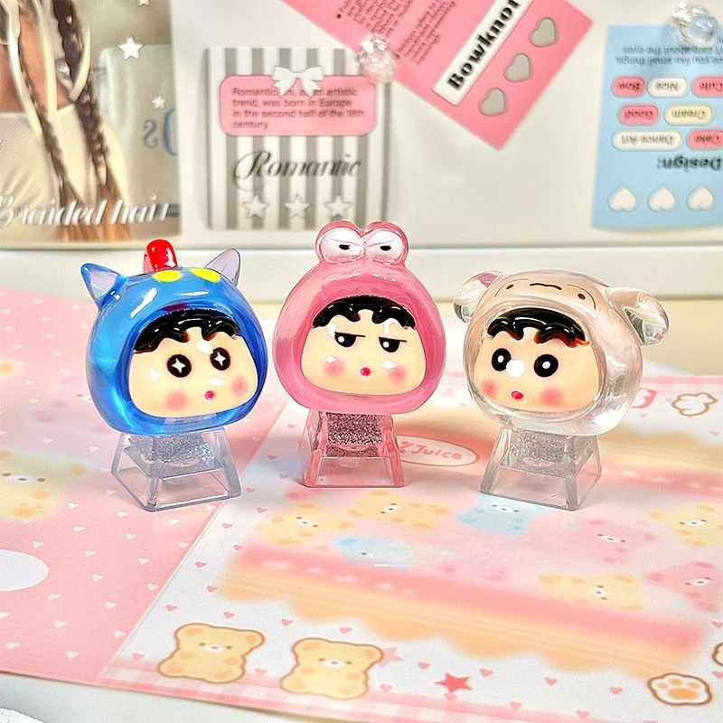 เครยอน ชินจัง บูชานฝาครอบคีย์บอร์ดสองมิติบุคลิกภาพสร้างสรรค์คอมพิวเตอร์กลไกดิสก์ปุ่มกดสามมิติ