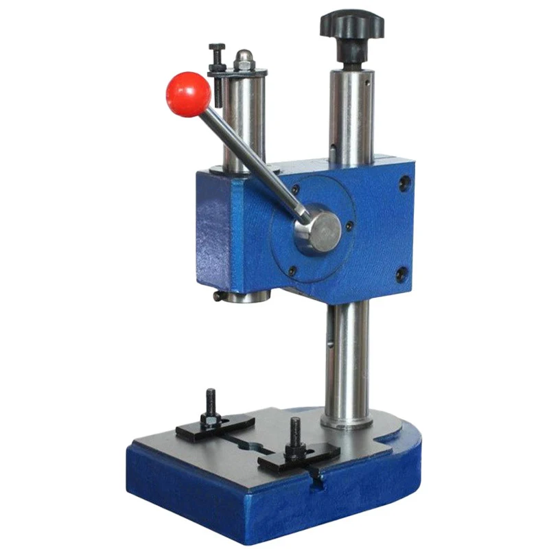 

Desktop Manual Punching Press Spring Or Lever Type Single Column Manual Arbor Hand Press Machine