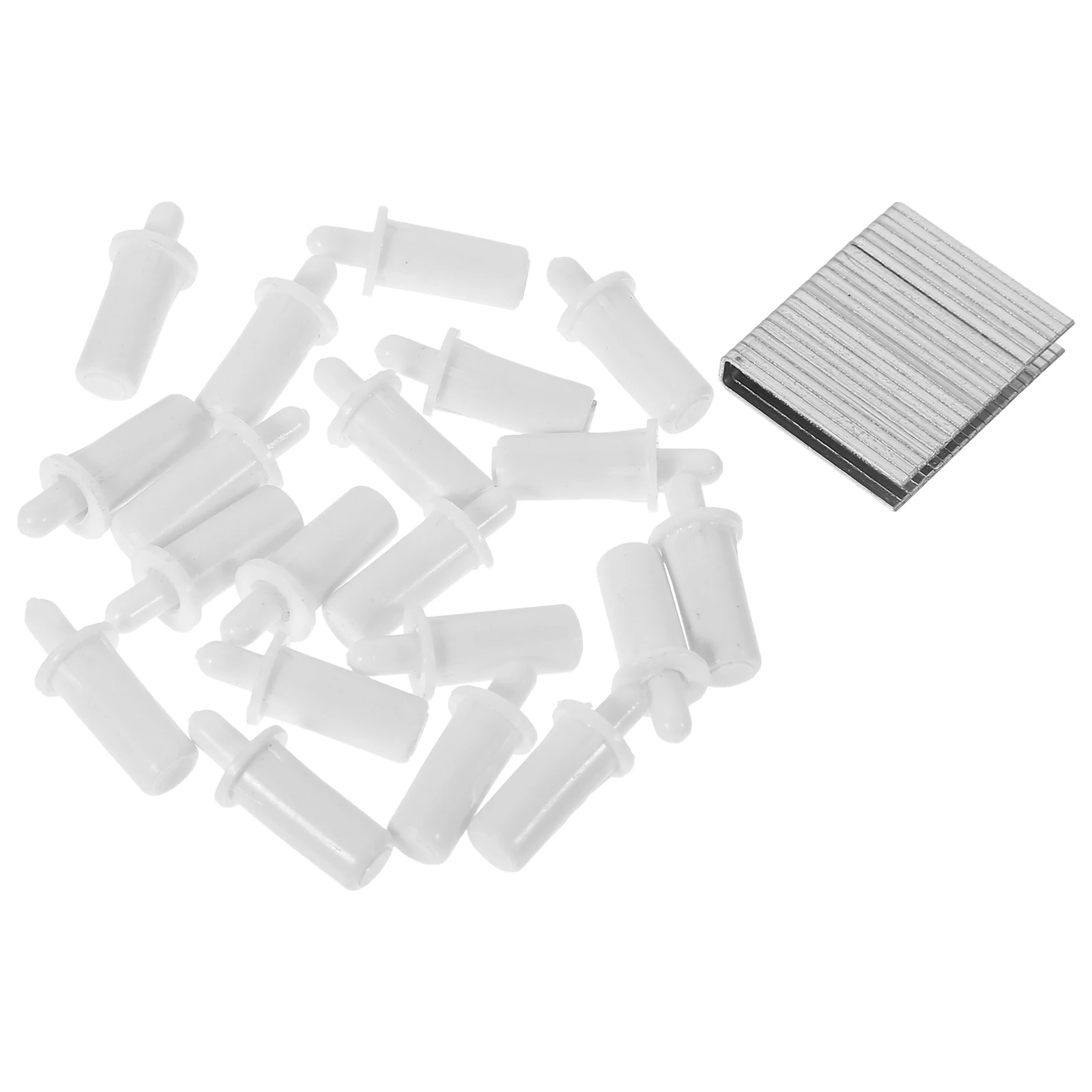 

40pcs Wooden Blinds Repair Latch Stainless Steel Louver Shutter Replacement Pins Plantation Parts Plastic Durable Anti Aging