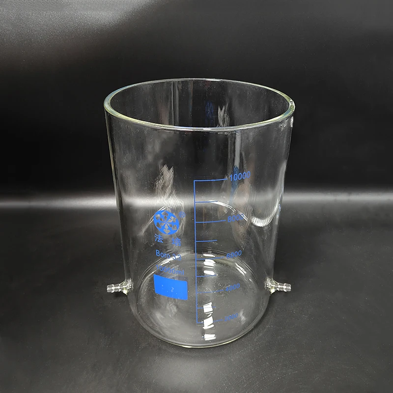 

FAPE Beaker in low form with double lower tube, Without spout, 50mL-500mL-1000mL-3000mL,Beaker with tubules,Laboratory beaker