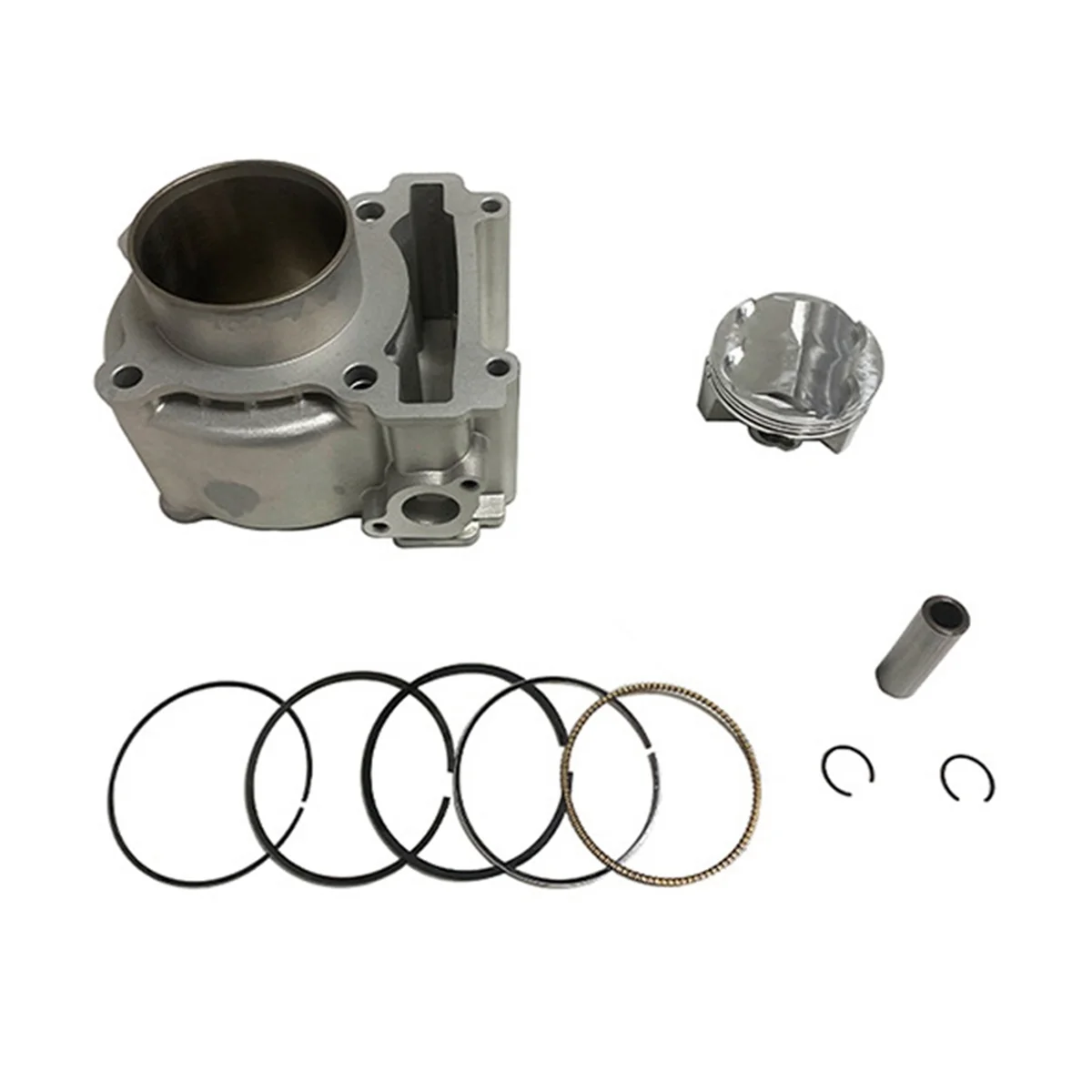 135cc Motorcycle Engine Accessories Cylinder Piston Kit for Motorcycle LC135 Ceramic Cylinder 63mm Piston