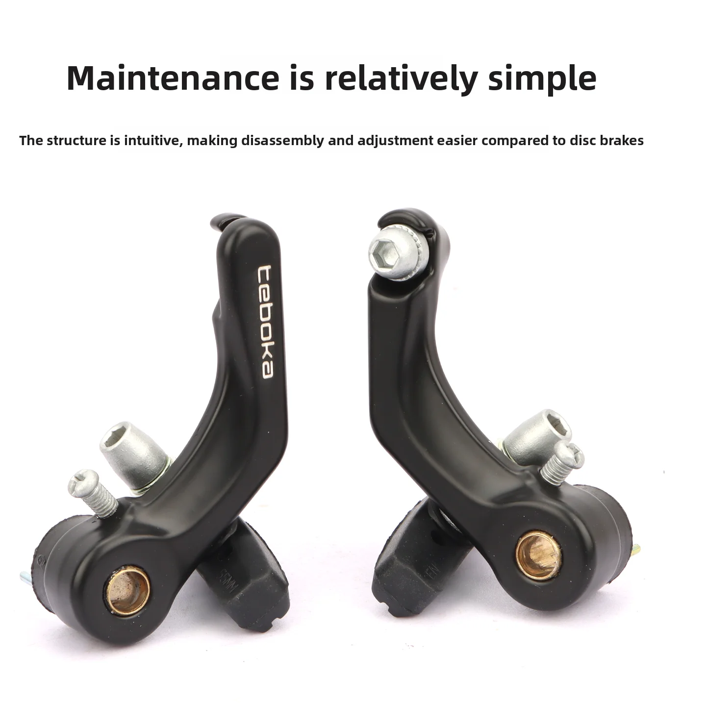 Teboka Bicycle Arm Brake Pads Suitable for Giant Master Hanging Brake Line Set Hook Combination Universal City Special Models