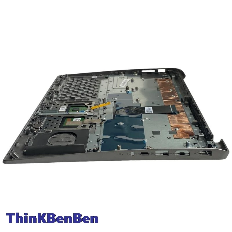 HU المجرية المعدنية الرمادية لوحة المفاتيح العلوي حافظة Palmrest شل غطاء لينوفو Ideapad 330S 15 15IKB GTX1050 5CB0R57689