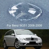 For 2006-2008 Mercedes-Benz W251 R300 R320 R350 R400 R500 Front Headlight Headlamp Cover Lampshade Lampcover Lamp Shell