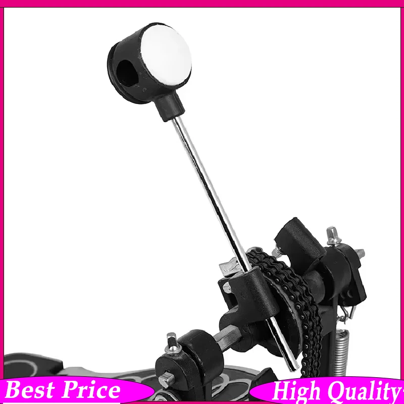 IRIN Felt Bass Drum Beater Electronic Drum Pedal Hammer Replacement Parts for Acoustic Electronic Drum Kit Performance Practice
