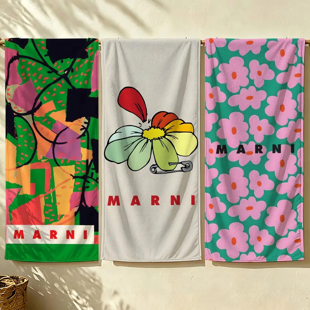 Brand M-MARNI Towel beach towel, quick drying absorbent bath towel for Swim,Gym,Camping,Outdoor hot