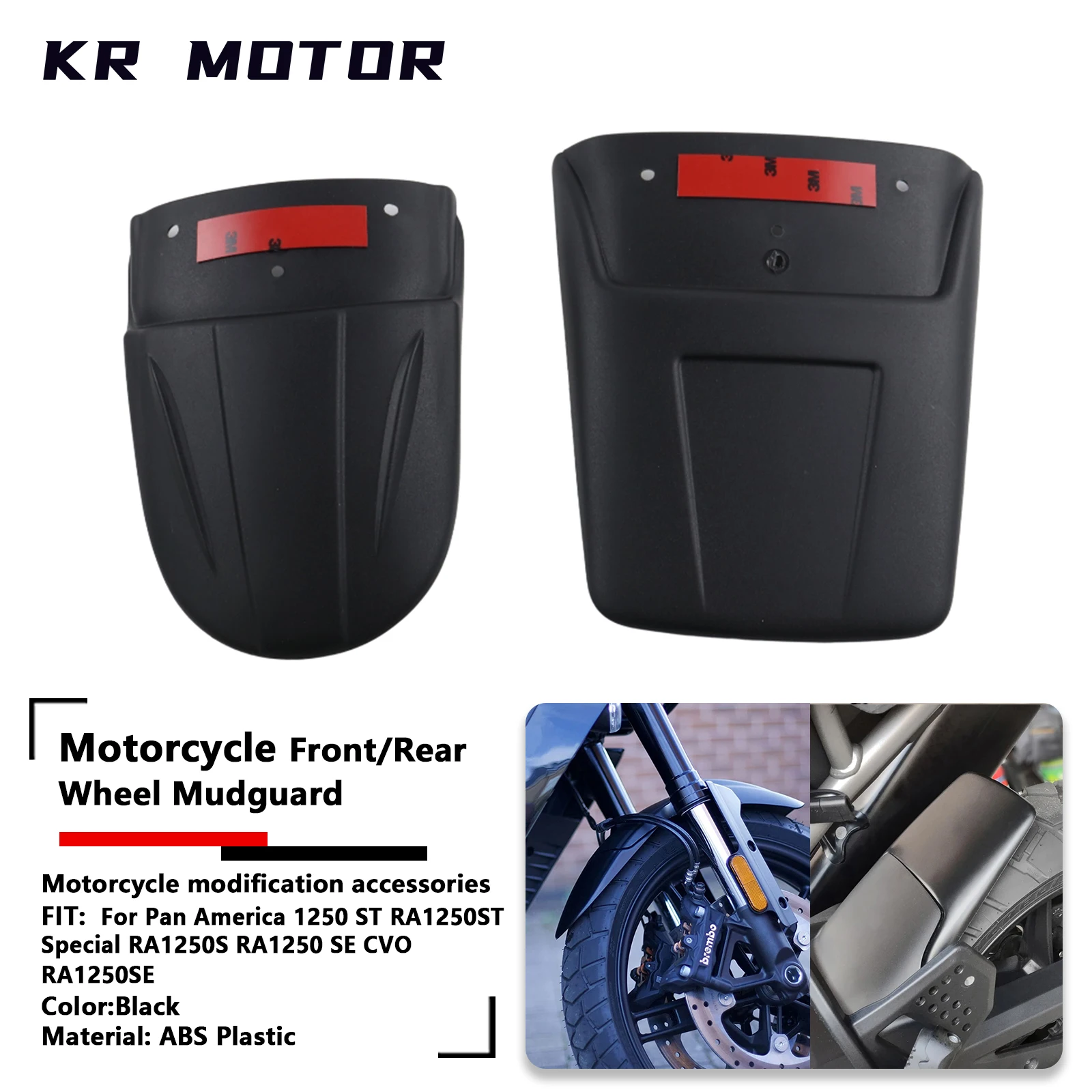 

Fit For Pan America 1250 ST RA1250ST Special RA1250S RA1250 SE CVO RA1250SE Motorcycle Front/Rear Wheel Mudguard Inner Fender