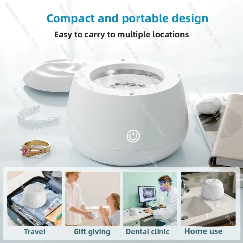 Ultrasonic Cleaner: Portable Waterproof Design