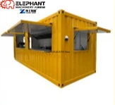 Premium Rectangle Catering Trailer Square Box Food Truck For Commercial Service