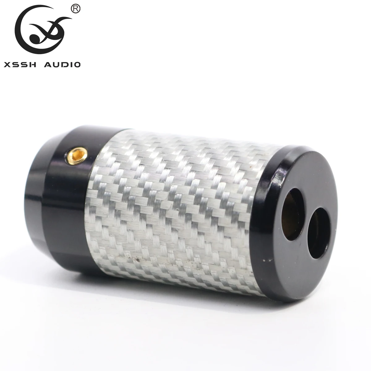 Coaxial Y‑Splitter Cable Pants Boots,16mm Inlet to 2*7.5mm Outlet Wire Branching Ring for HIFI Speaker Audio‑Video Cable Refit