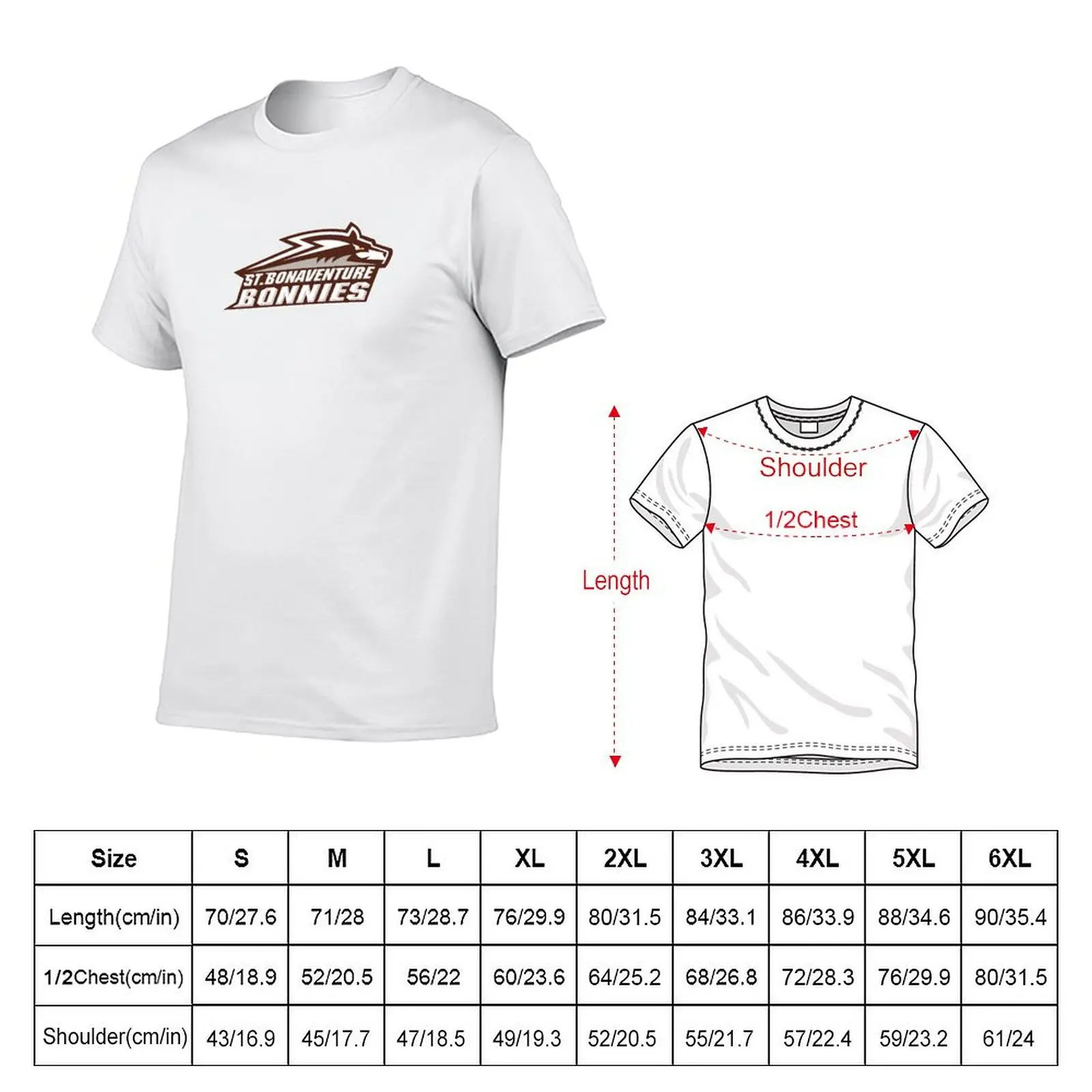 the Bonnies-St. Bonaventure-icon T-Shirt t shirts for man graphic vintage essential t shirt T-Shirt