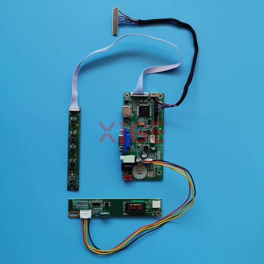 

Плата контроллера дисплея подходит для CLAA141WB03 M141NWW1 CLAA141WB05 CLAA141WB02 VGA + HDMI 1280x800 1280*800 30-контактный комплект LVDS 1-CCFL DIY