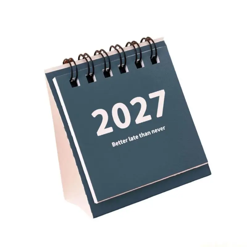Desktop Desktop Planner 2027, Standing Desk Calendar with Paper Writing Pages and Twin-Wire Design for Daily Planning - Aliexpress Deal