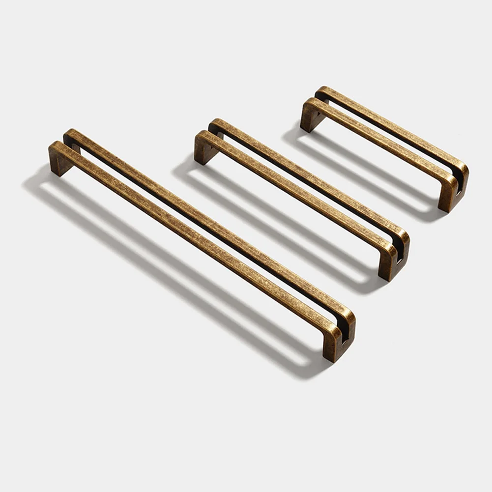 6 Pack Vintage Style Zinc Alloy Cabinet Handles for Dressers Wardrobes Kitchen Cabinets and Drawers with Mounting Screws