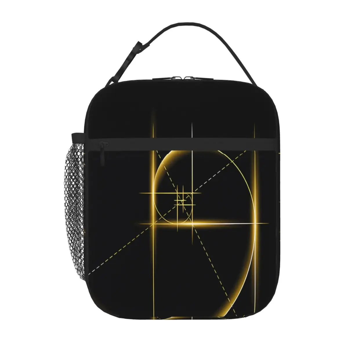 Bestselling Fibonacci Golden Ratio Teen Style Small Lunch Bag Nursery Food Shoulder Lunch Bag