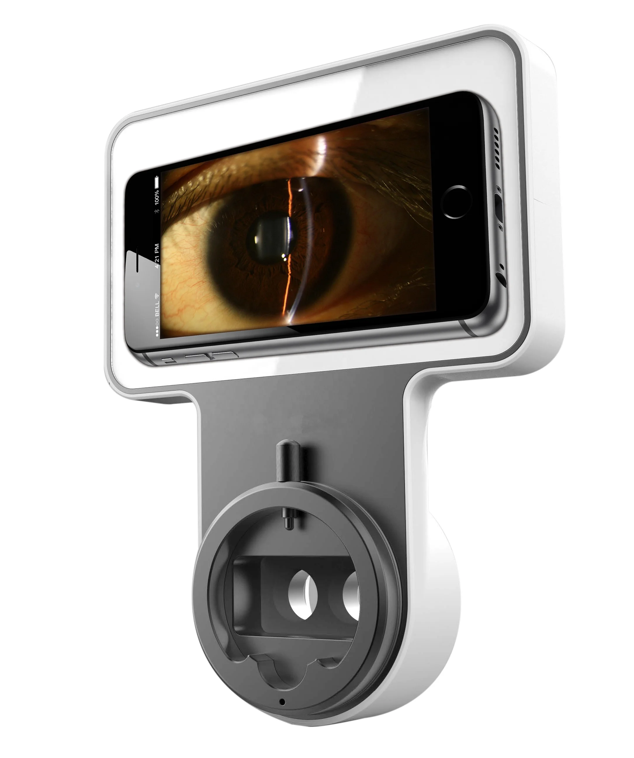 CE Approved ISO Slit Lamp Video Recording System by Smartphone Video Adapter for World-class Slit Lamp