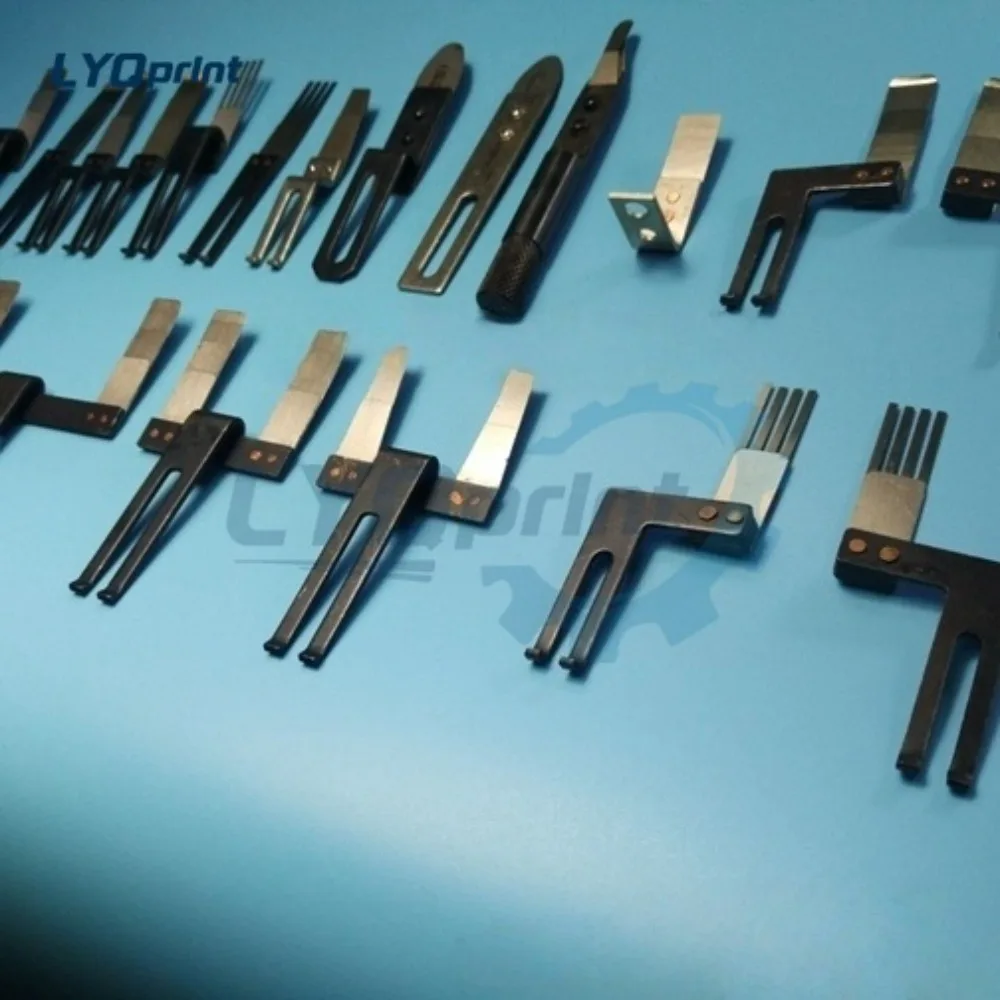 هايدلبرغ كوموري KBA رولاند ورقة فصل القصب المغذية ورقة فصل لوحات #6