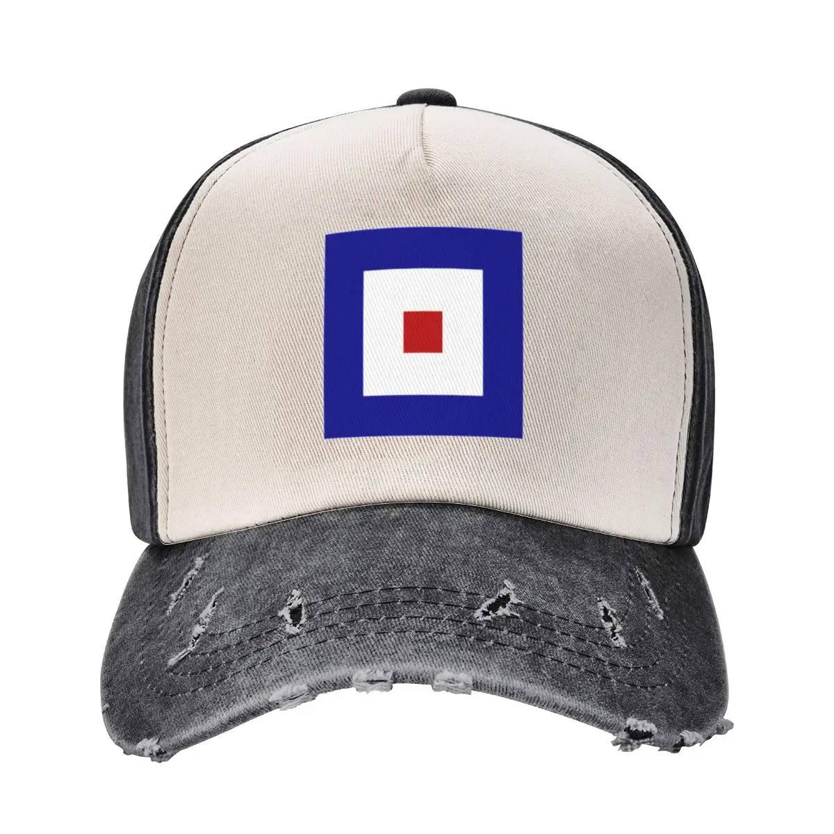 W Signal Flag Baseball Cap Hat Man For The Sun Military Cap Man Gentleman Hat Trucker Cap Men's Luxury Women's