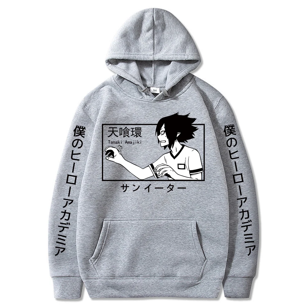 Tamaki Amajiki Anime Clothes My Hero Academia Men Women Casual Hoodies Manga Trendy Harrajuku Sweatshirt Male Oversized Pullover