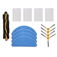 Main Side Brush Filter Mop Cloth Compatible With For LIECTROUX C30B XR500 E30 Proscenic 800T 820S VT-5555 Vacuum Cleaner Parts