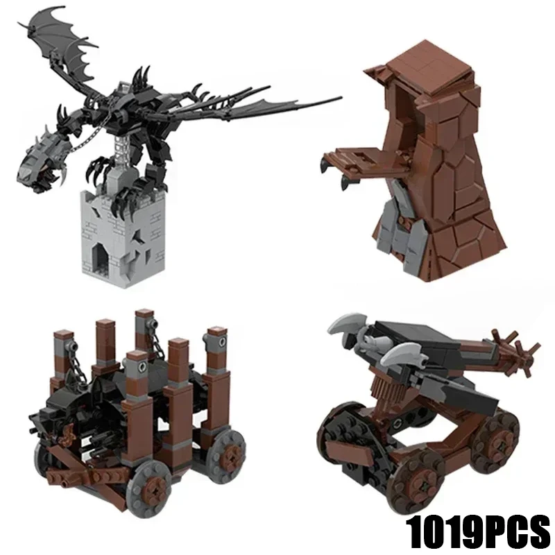 

Popular Rings Movies Model Moc Building Bricks Siege Tower Technology Blocks Gifts Christmas Toys DIY Sets Assembly