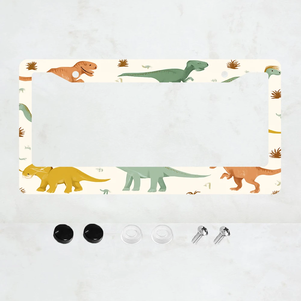 

1 шт. рамка для номерного знака с 2 отверстиями, алюминиевая, 6x12 дюймов, с винтами, стандартный размер для США, Канады, Мексики