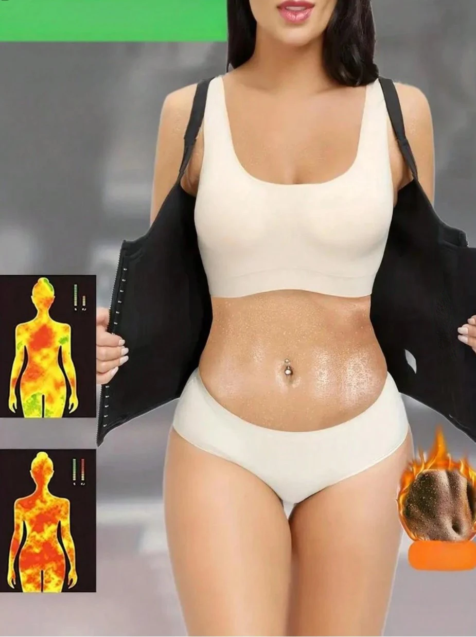 Sport i rekreacja 2024 Najnowszy damski pas wyszczuplający, modelujący sylwetkę, biustonosz kompresyjny na tłuszcz brzuszny, odzież sportowa modelująca brzuch, rozmiar S