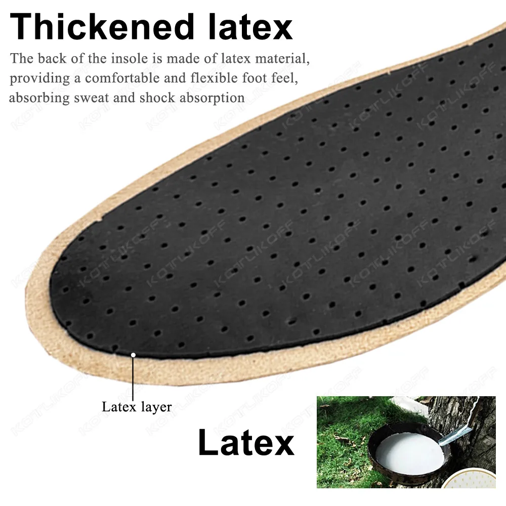 Ultra Thin Breathable Leather Shoe Insoles For Women Men Business Shoes Pads Soft  Absorb Sweat Deodorant ReplacementInner Soles