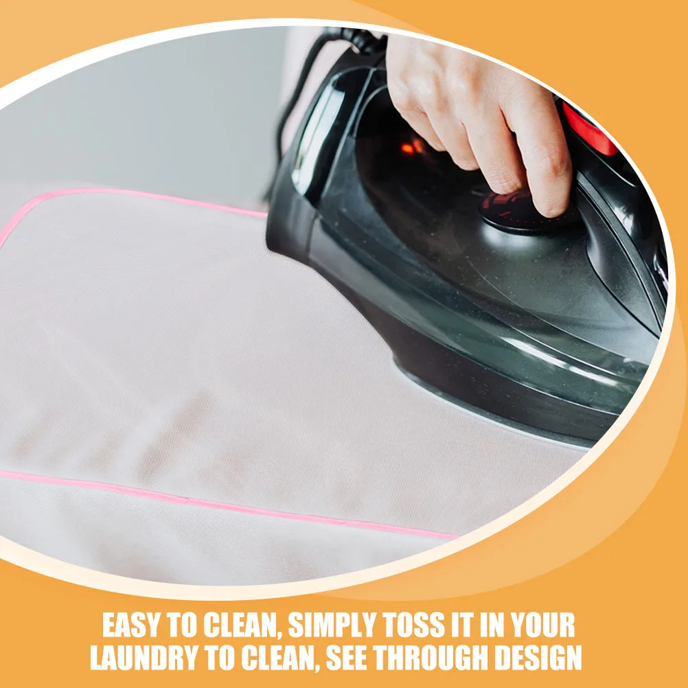 

6Pcs High Temp Resistant Ironing Pad Protective Mesh Cloth Pressing Mat Convenient Household Ironing Aid Pressing Cloth