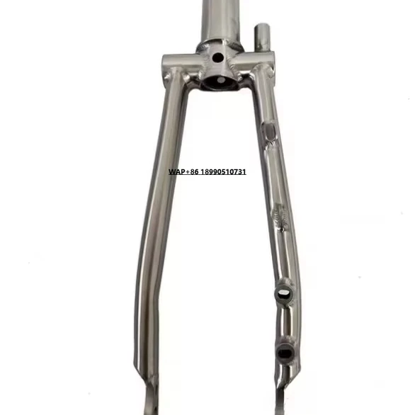 

Factory Direct Titanium Folding Bike Fork, Disc Brake Flat Mount