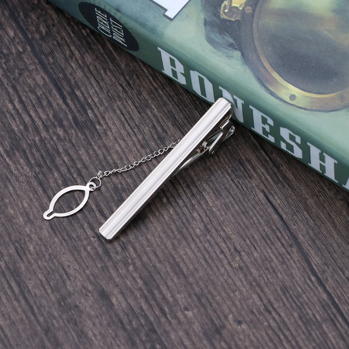 

Business Lapel Clip Formal Tie Metal Clamp Pinch Clips Necktie Clasp Fashionable Accessory
