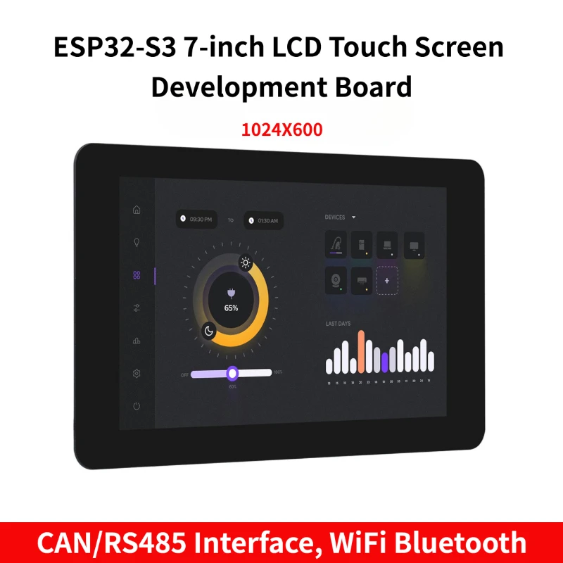 carte-de-developpement-lcd-a-ecran-tactile-capacitif-waveshare-esp32-s3-7-pouces-tactile-5-points-interfaces-can-rs485-avec-wifi-bluetooth