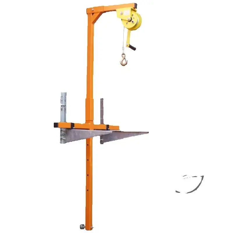10M15M20M 1-5 HP Reinforced Lifting Tool Crane Folding Selflocking Manual Winch Installation and Assembly Air Conditioning Tools