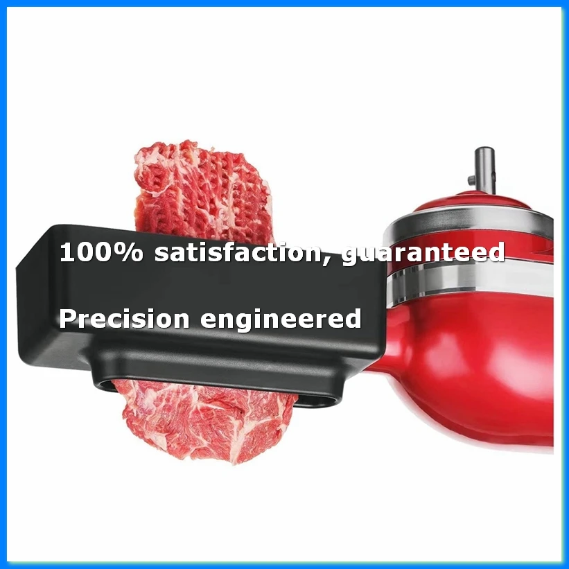 

Meat Tenderizer for Stand Mixer Stainless Steel Gears Meat Tenderizer Kitchen Poultry Tenderizers Black-A63M