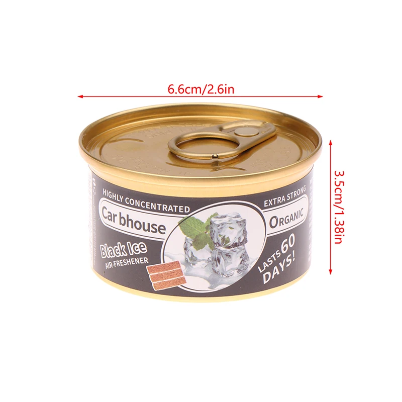 معطرات الهواء للسيارة نكهة السيارة كتل خشبية معلبة نكهة القهوة طويلة الأمد لوازم مزيل العرق للسيارات الروائح #5