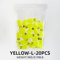 Yellow-L-20pcs