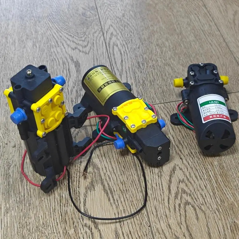 Self-priming Water High Pressure Spray Pump 1Pcs 3/5/6/8L Diaphragm Pump for Patio Watering RV Water Supply Use