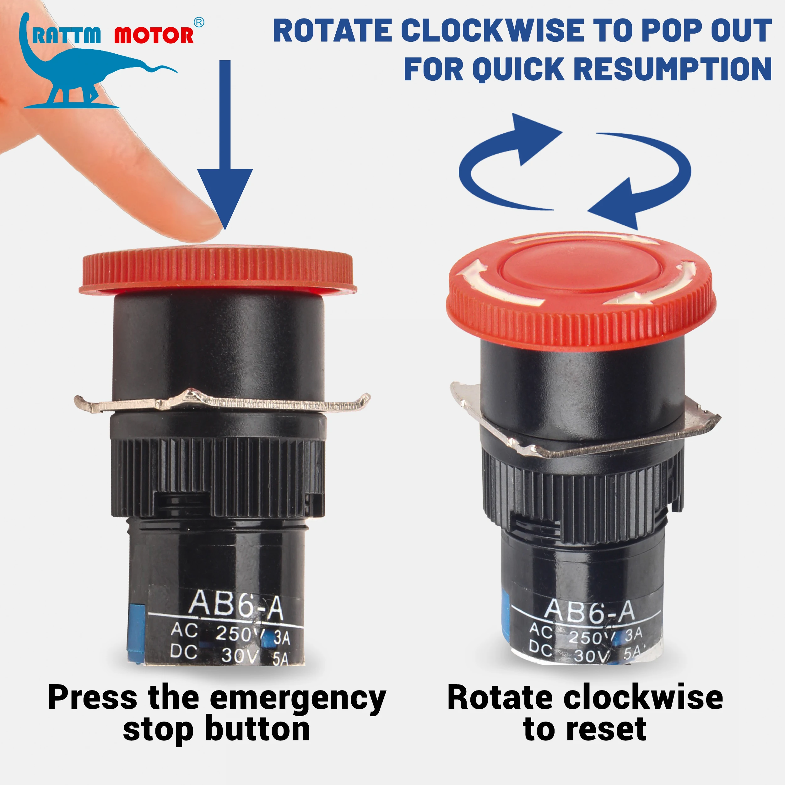 Limit Switch with E-Stop Button Kit 6 Micro Limit Switches with 2-Pin Connector For CNC 1610 pro 3018 / Pro / Max / Plus