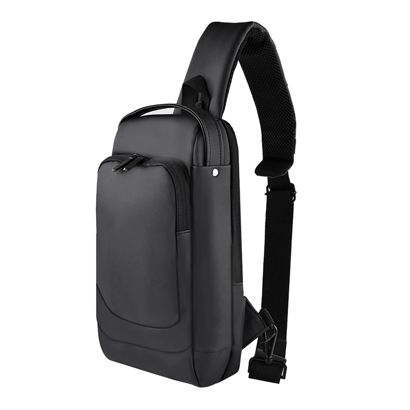 1 PCS For Steam Deck Crossbody Bag Shoulder Carry Bag Large Capacity Storage Bag Black