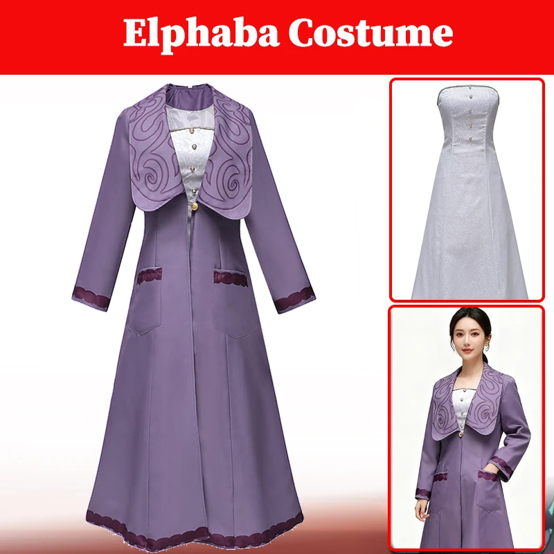 

Wicked 2 для хорошей ведьмы, Эльфаба, карнавальный костюм, женский костюм для ролевых игр, фантазийное платье, пальто, куртка, комплект, костюмы для вечеринки на Хэллоуин