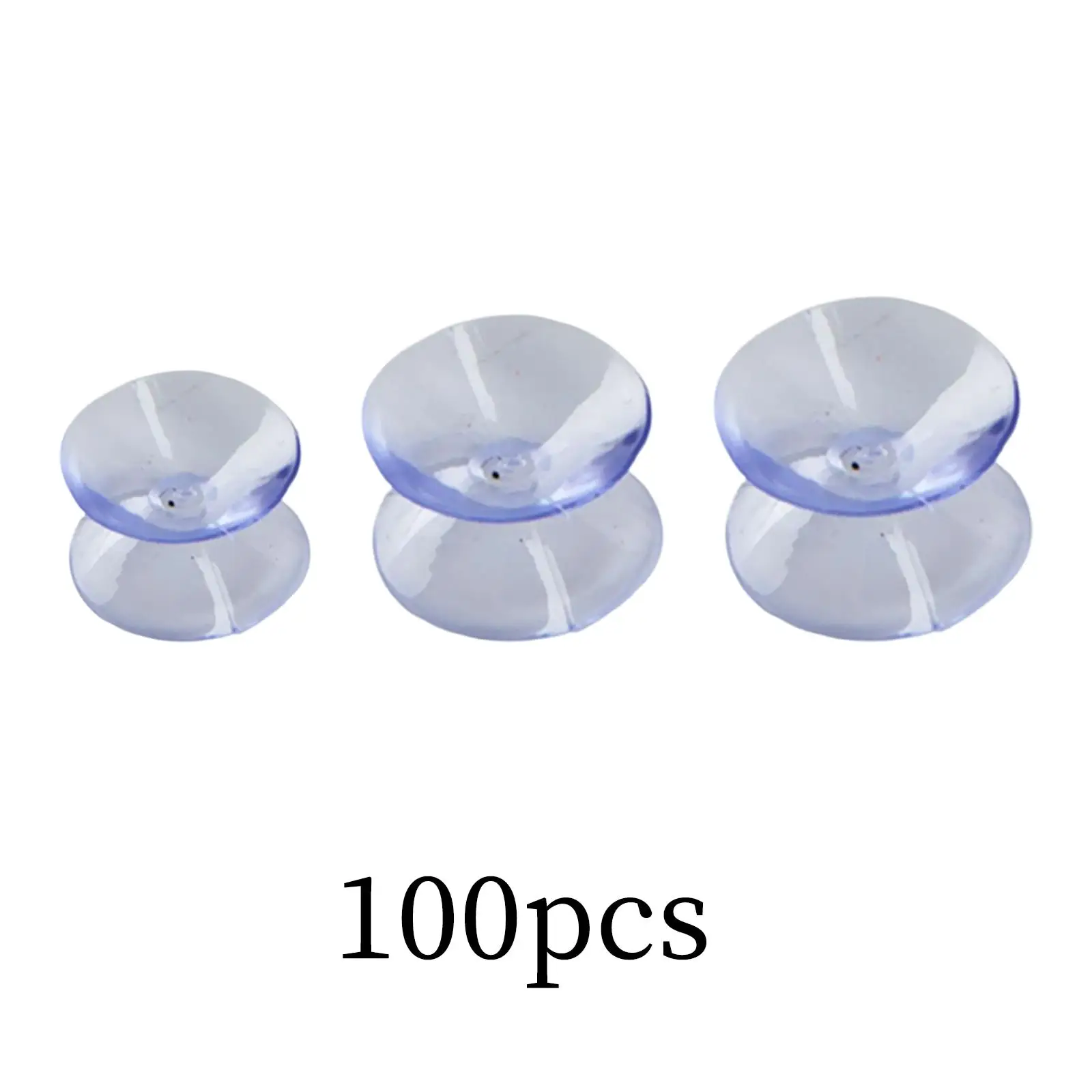 100 Pieces Double Sided Suction Cup Protective Pad for Furniture