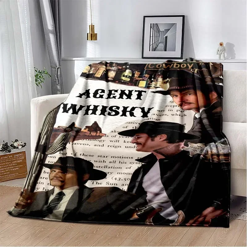 بيدرو باسكال نمط رمي بطانية خفيفة الوزن بطانية لغرفة المعيشة غرفة نوم غرفة الأطفال بطانية دافئة هدية عيد الميلاد