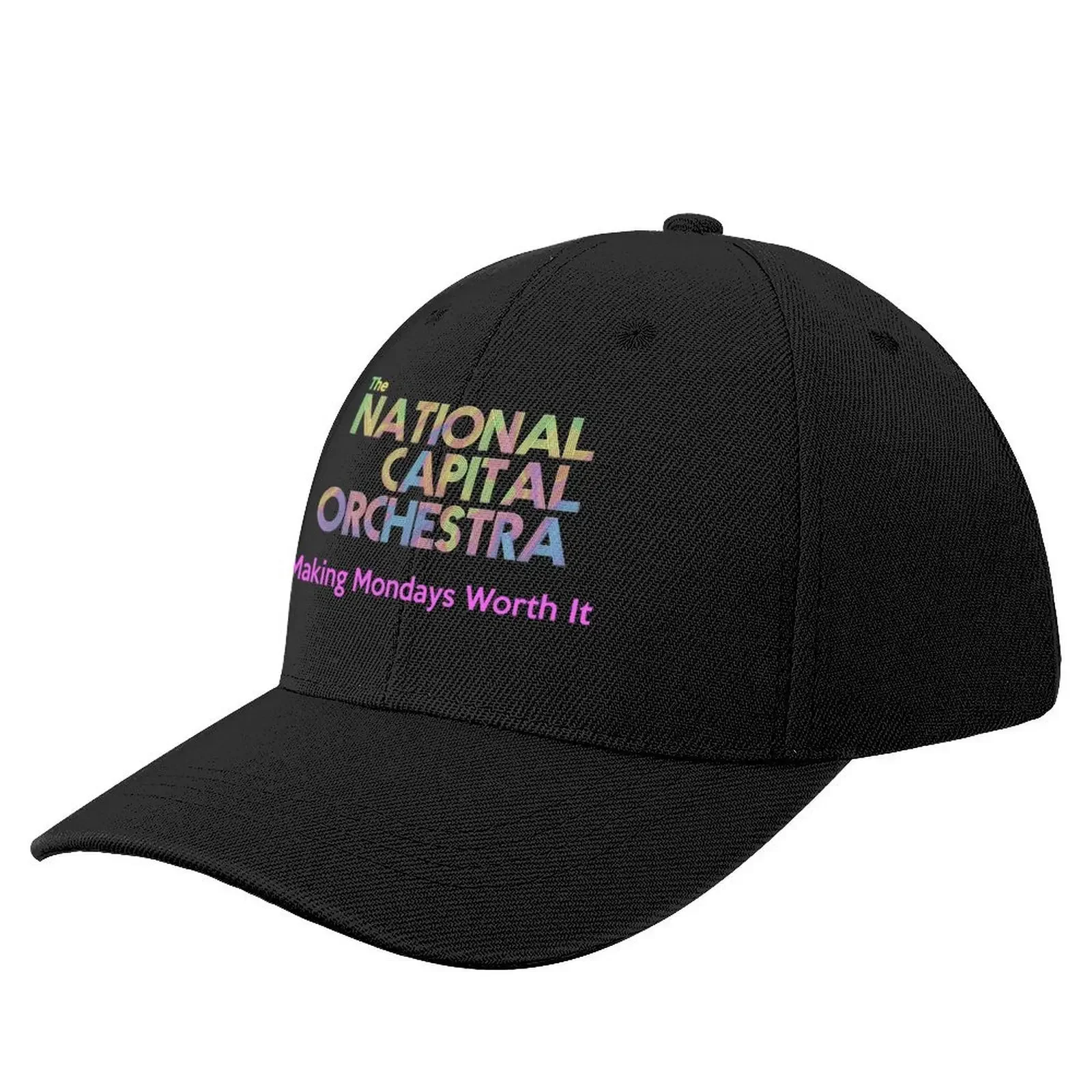 National Capital Orchestra NCO 2023 Making Mondays Worth ItLogo Baseball Cap Snap Back Hat Anime Beach Men's Caps Women's