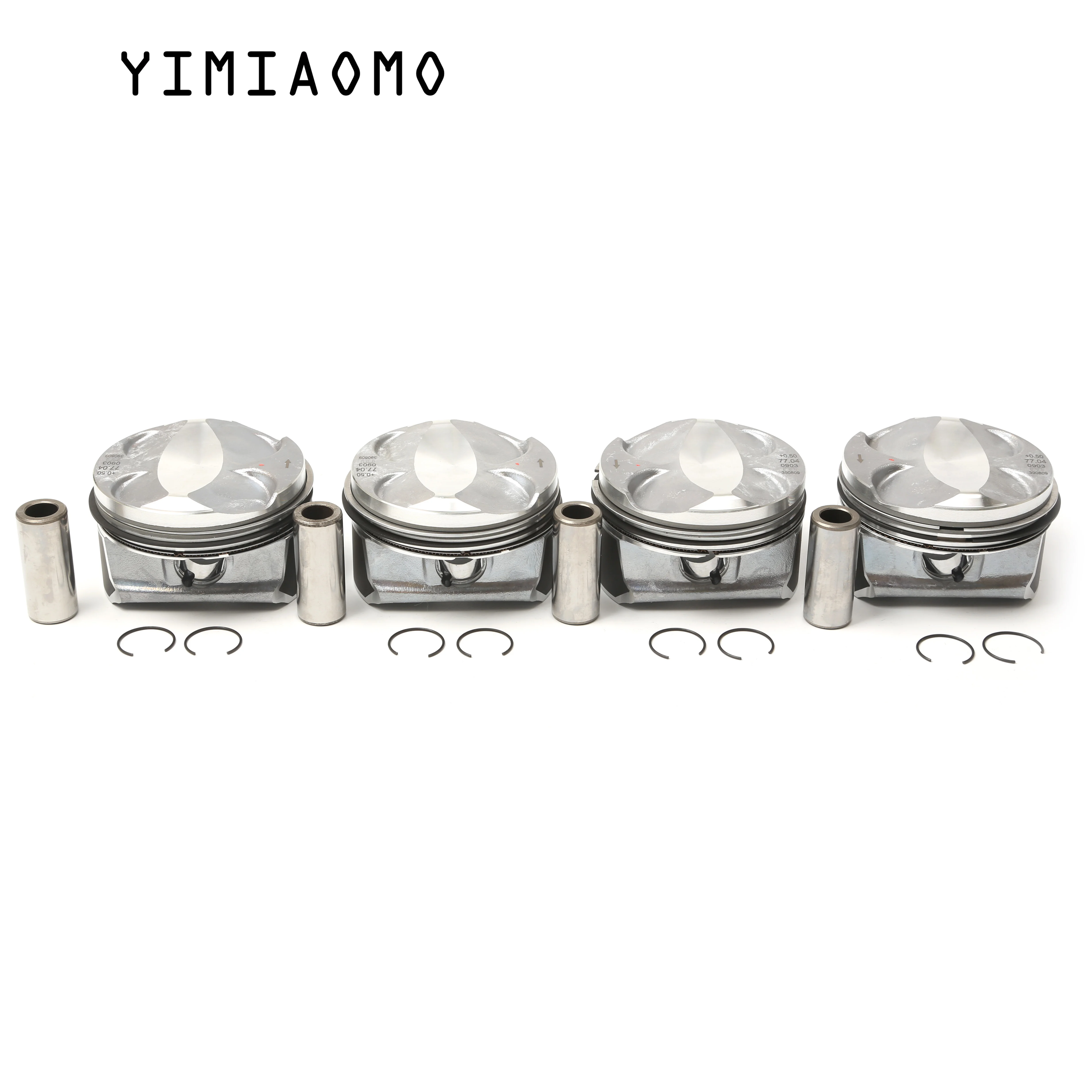 

11257604035 Pistons Assembly Oversized 0.5MM For BMW MINI R56 One LPG 2009-2010 CLUBMAN R55 Peugeot 2007-2013 Estate 11257566479