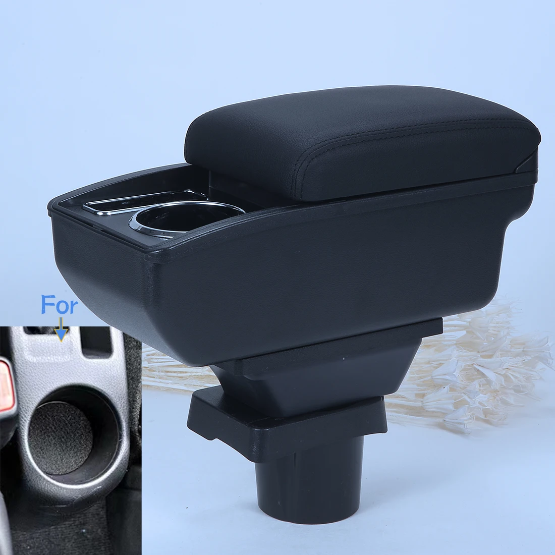 

For Volkswagen UP Armrest Box For Skoda Citigo VW UP Seat Mii Car Armrest Dedicated Auto Storage Box Cup Holder Car Accessories
